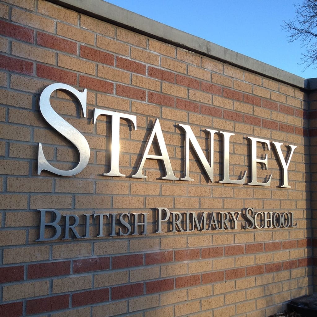 Flatcut Metal Letters