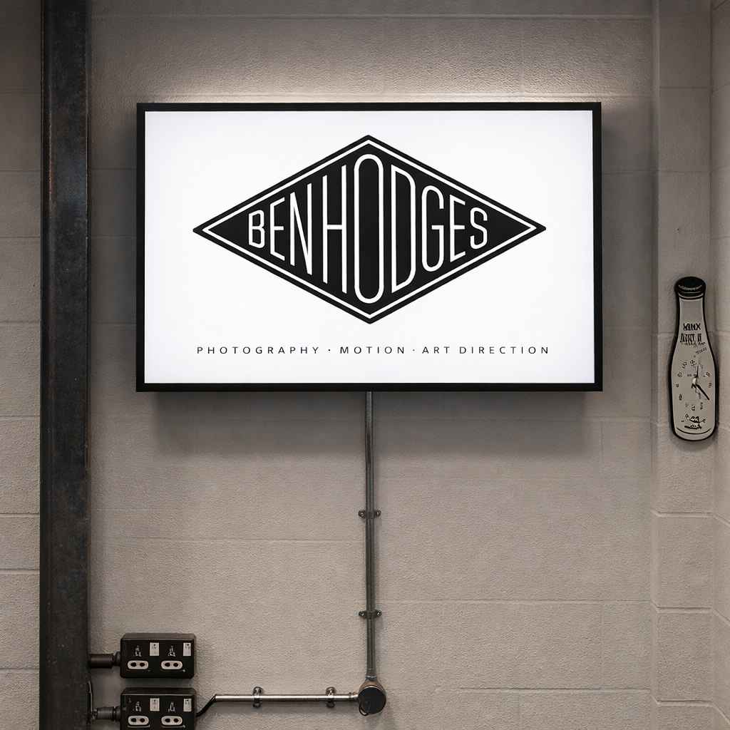 Front-lit Lightbox Sign