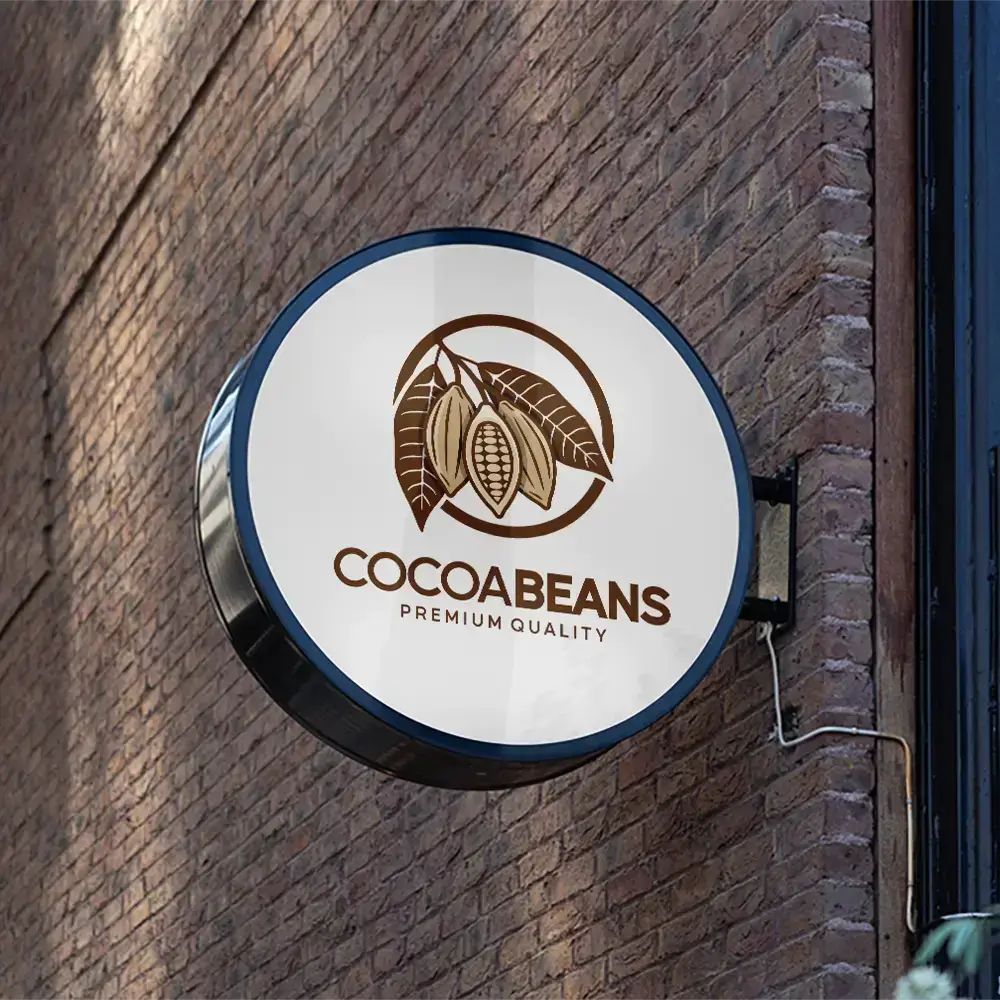 Round Acrylic Lightbox